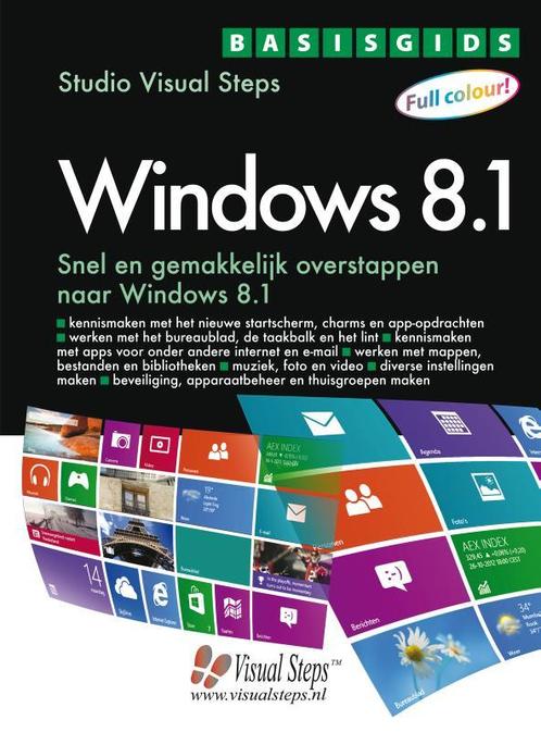 Basisgids Windows 8 9789059052680, Livres, Informatique & Ordinateur, Envoi