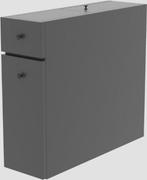 Tweedekans | Asir Badkamerkast - Antraciet - 20 x 55 x 60 cm, Huis en Inrichting, Ophalen of Verzenden, Nieuw
