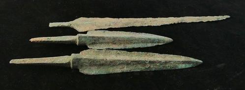 Âge du bronze Bronze Pointes de flèche (Sans Prix de, Antiek en Kunst, Antiek | Overige Antiek