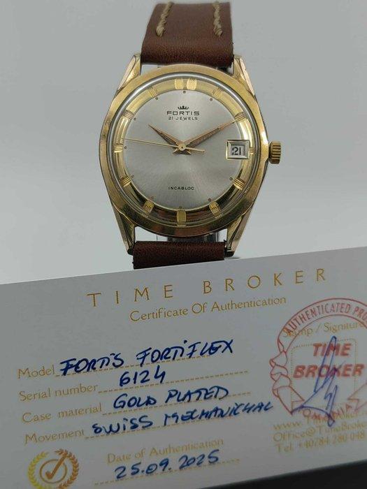 Fortis - Fortiflex - Sunburst Dial - Zonder Minimumprijs -, Handtassen en Accessoires, Horloges | Heren