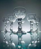 Val Saint Lambert - René Delvenne - Drinkset (6) -