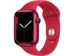 Apple Watch Series 7 - 4G - GPS - 45 mm - Rood, Huis en Inrichting, Verzenden, Zo goed als nieuw