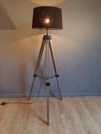 Statief vloerlamp - Hout - Driepoot, Antiek en Kunst