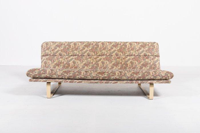 Artifort - Kho Liang Ie - Sofa - Model 663 (C684) - Staal,, Antiek en Kunst, Antiek | Meubels | Stoelen en Sofa's