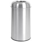 Afvalbak | RVS (Geborsteld) | 40L | Open | Ø360x640(h)mm, Verzenden, Nieuw in verpakking