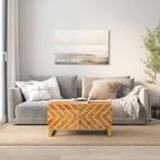 vidaXL Salontafel 80x50x40 cm massief mangohout bruin en, Huis en Inrichting, Tafels | Salontafels, Verzenden, Nieuw