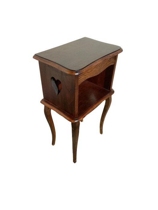 Nachtkastje - Hout - Met lade, Antiek en Kunst, Curiosa en Brocante