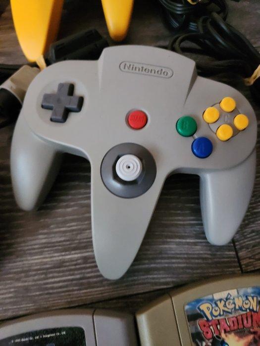 Nintendo - Nintendo 64 - Nintendo 64 & 4 Original, Games en Spelcomputers, Spelcomputers | Overige Accessoires