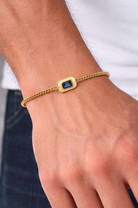 Zonder minimumprijs - Armband Verguld Topaas - Diamant - 18k, Bijoux, Sacs & Beauté, Bracelets