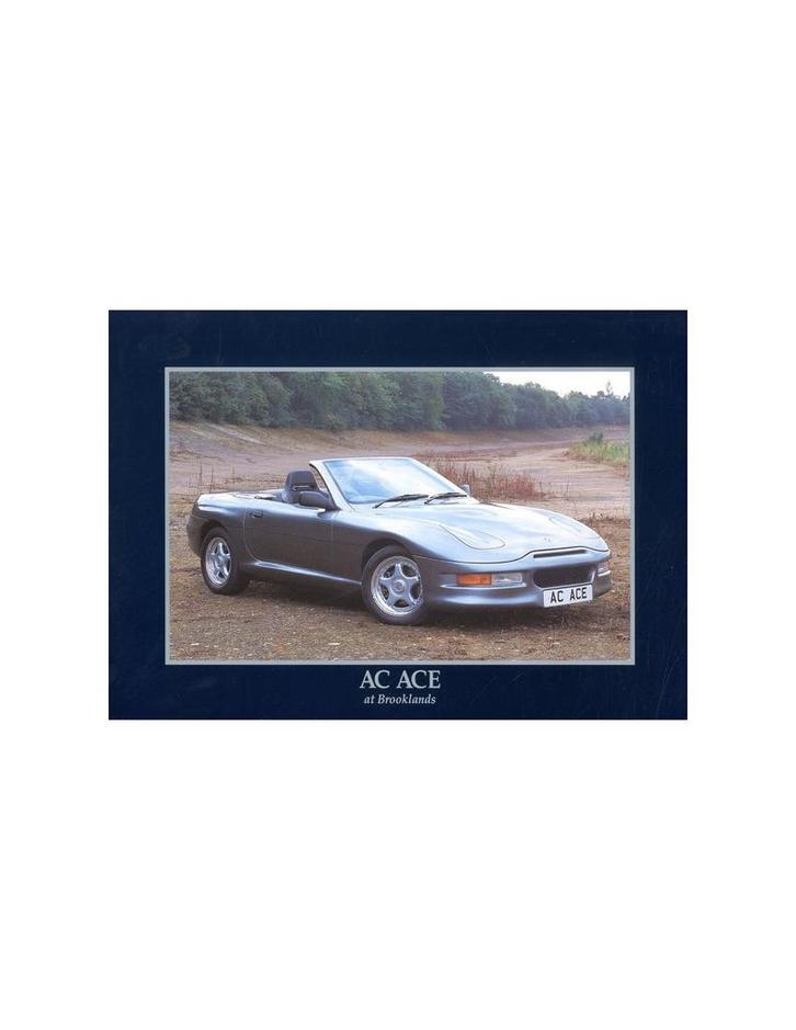 1993 AC ACE BROCHURE ENGELS, Boeken, Auto's | Folders en Tijdschriften