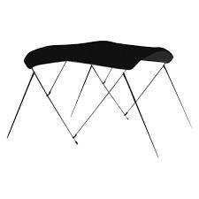 Bieden: Carver 3 bow 67 to 72 inch jet black canvas bimini, Watersport en Boten, Bootonderdelen, Ophalen of Verzenden