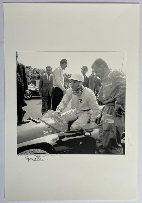 Michael Ward - Stirling Moss, 1958, Silverstone, Antiek en Kunst, Kunst | Designobjecten