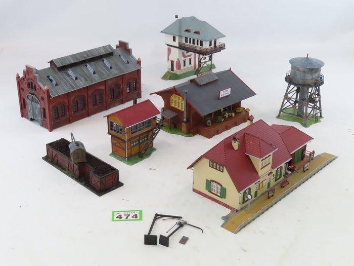 o.a. Vollmer H0 - Modeltreingebouwen (9) - Station,, Hobby & Loisirs créatifs, Trains miniatures | HO