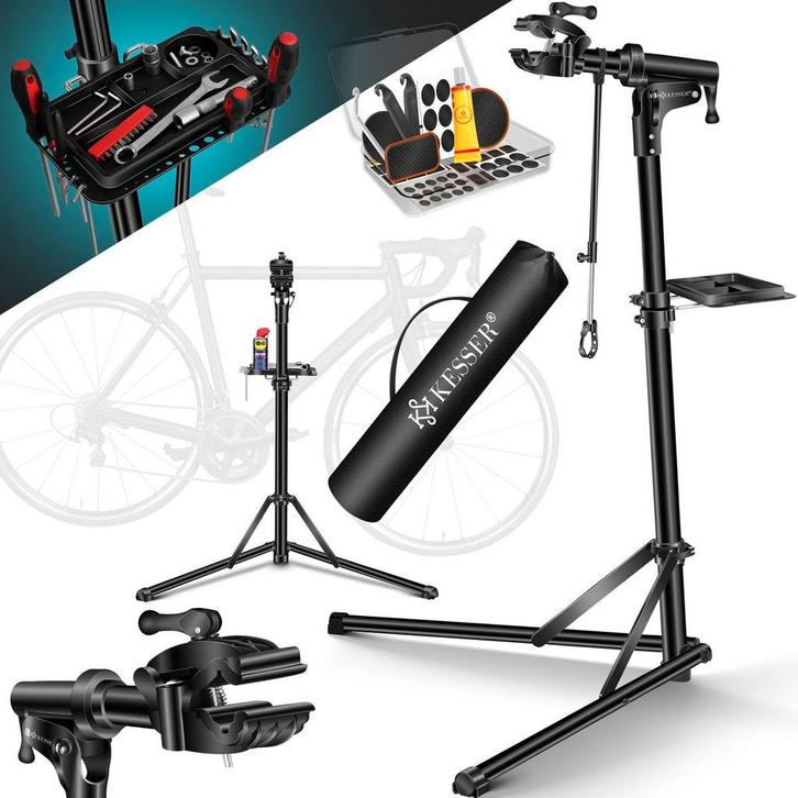 KESSER® Montagestandaard - Fietsstandaard - Zwart, Fietsen en Brommers, Fietsaccessoires | Fietsenrekken, Nieuw, Verzenden