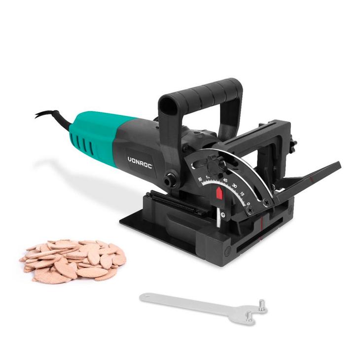 Lamellenfrees 900W | Incl. 50 lamellen en stofopvangzak, Doe-het-zelf en Bouw, Gereedschap | Freesmachines, Nieuw, Verzenden
