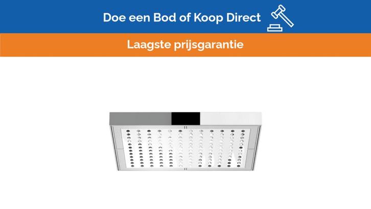 Bieden: Nobili AD139/17CR Chrome 20 x 20 Shower, Doe-het-zelf en Bouw, Sanitair, Ophalen of Verzenden