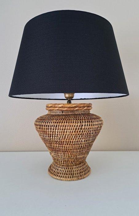 Birma lamp - Tafellamp - Rattan, rotan, Antiek en Kunst, Curiosa en Brocante