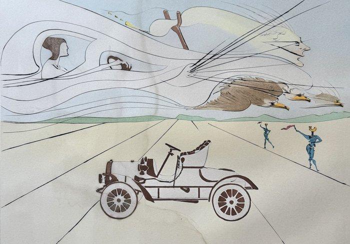 Salvador Dali (1904-1989) - Hommage à Vinci, Antiek en Kunst, Antiek | Overige Antiek
