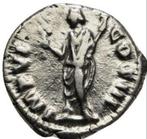 Romeinse Rijk. Marcus Aurelius (AD 161-180). Denarius Roma, Postzegels en Munten