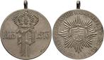 Bronze-medaille 1913 Oldenburg Friedrich August 1900-1918, Timbres & Monnaies, Pièces & Médailles, Verzenden