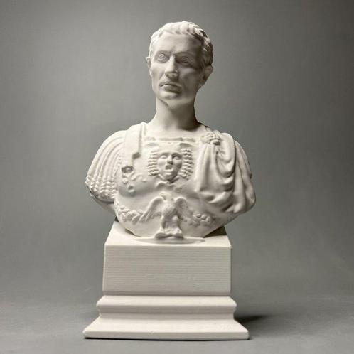 Ancient Roman sculpture of Caesar - Figurine - Résine, Antiek en Kunst, Curiosa en Brocante