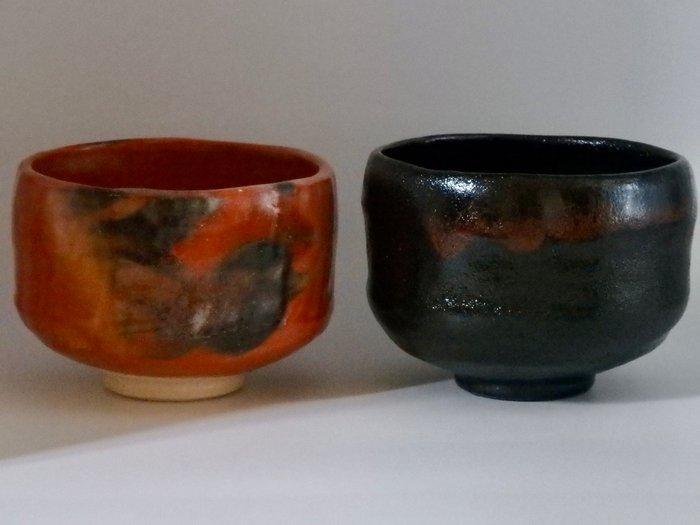 Raku ware (Kyoto Shoraku Kiln) - Signed by Sasaki Shoraku, Antiek en Kunst, Antiek | Overige Antiek