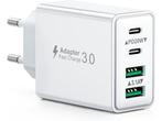 Veiling - USB C-oplader - 40 W - 4 poorten - snellader, Telecommunicatie, Gebruikt