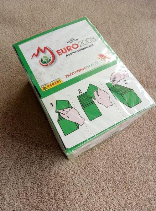 Panini Euro 2008 - 100 packs edition - Sealed box - Presque, Verzamelen, Stickers