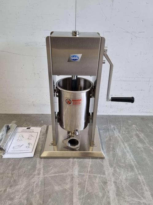 RVS Verticale vulbus stopbus worstvuller 3 liter Horeca, Zakelijke goederen, Horeca | Keukenapparatuur, Ophalen of Verzenden