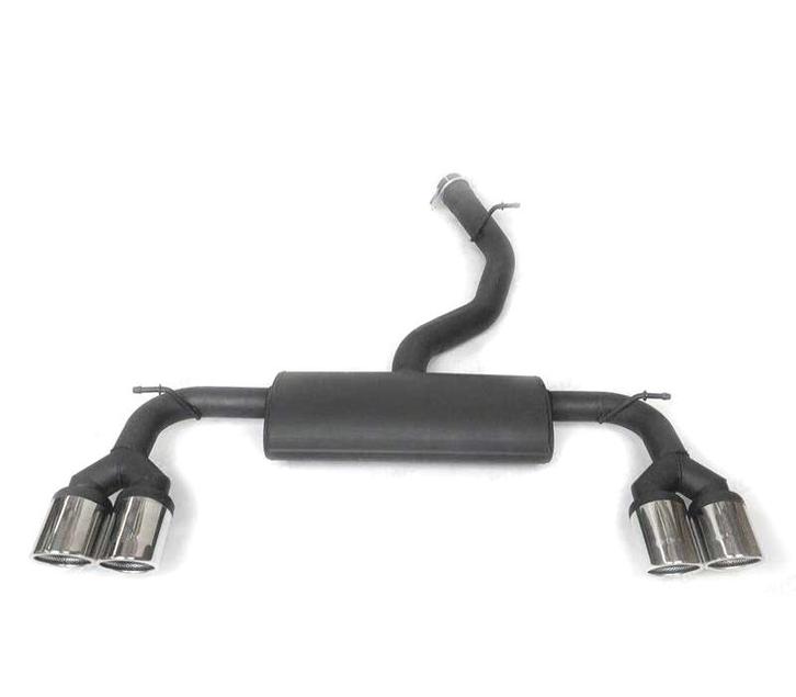 Ligne Déchappement Pour Volkswagen Vw Golf 7 R 12-17 Chromé, Auto-onderdelen, Uitlaatsystemen, Verzenden