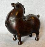 Tang-Stijl cheval 24 cm / 5,2 kg - Bronze - Chine - Fin du, Antiquités & Art