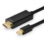Mini Displayport DP Male naar HDMI Male kabel 4K*2K Zwart..., Informatique & Logiciels, Verzenden