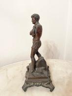 Beeldje, Guerriero - 35 cm - Brons