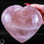 Cœur en quartz rose majestueux du Brésil – Symbole de, Collections