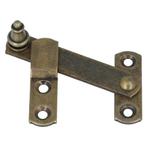 Luikoverslag 80 x 46 mm messing antiek, Nieuw, Overige materialen, Klink of Kruk