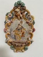 Bénitier - XX siècle - Putto musicien - 30 cm, Antiquités & Art