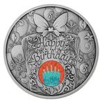 Niue. 1 Dollar 2020 Happy Birthday, 1 Oz (.999) Proof