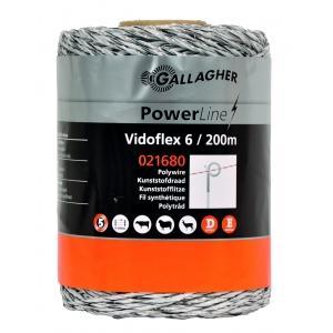 Gallagher vidoflex 6 powerline wit 200m, Animaux & Accessoires, Box & Pâturages