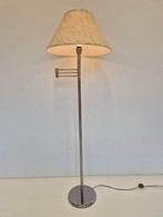 Swingarm vloerlamp - Chroom, Messing, Metaal - Vintage, Antiek en Kunst