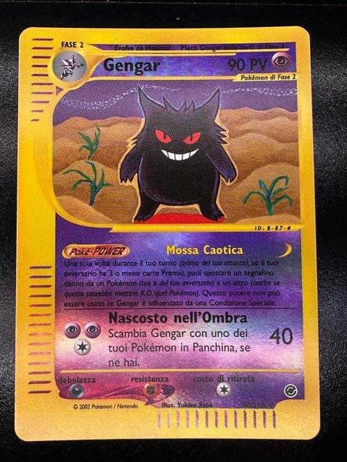 Pokémon Card - GENGAR 48/165 Reverse Holo - Expedition -, Hobby en Vrije tijd, Verzamelkaartspellen | Pokémon