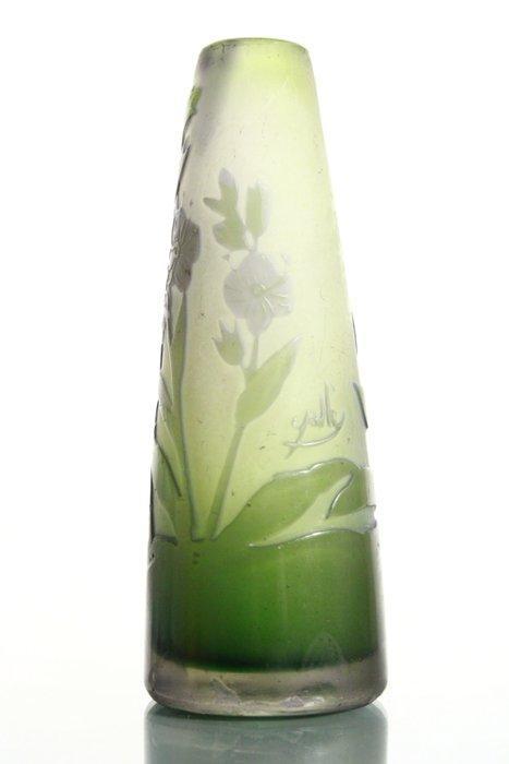 Etablissements Gallé - Emile Gallé - Vase - Verre, Antiek en Kunst, Antiek | Glaswerk en Kristal