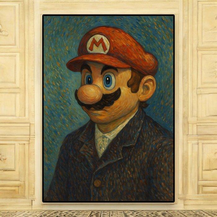 AT9 - Mario Van Gogh + Surreal Melt – Dual Artistic Set, Games en Spelcomputers, Spelcomputers | Overige Accessoires