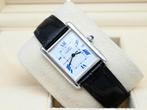Cartier Tank Ref. 2414 Year 1990s (Box), Overige merken, Leer, Polshorloge, Ophalen of Verzenden