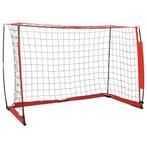 vidaXL Voetbaldoel 184x91x124,5 cm staal, Sport en Fitness, Voetbal, Verzenden, Nieuw