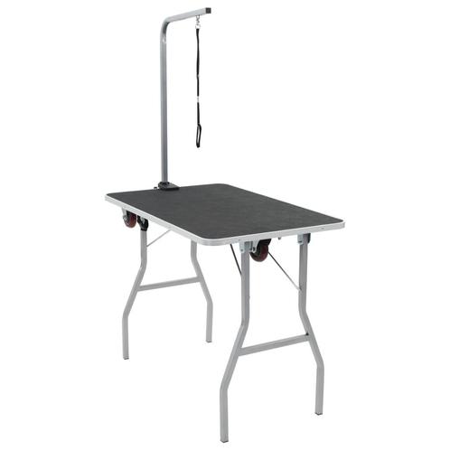 vidaXL Draagbare honden kaptafel met wielen, Dieren en Toebehoren, Overige Dieren-accessoires, Nieuw, Verzenden