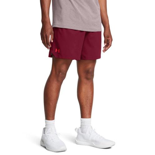 Under Armour Vanish Woven 6In Shorts-Red 626 - Maat SM, Kleding | Heren, Broeken en Pantalons, Rood, Nieuw, Maat 46 (S) of kleiner