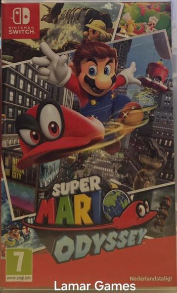 Super Mario Odyssey (Nintendo Switch tweedehands game) beschikbaar voor biedingen