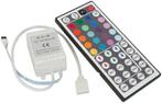 LED RGB Strip 44 Knops afstandsbediening IR, Ophalen of Verzenden