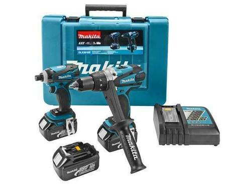 Makita DLX2015X 18V li-Ion accu slagschroevendraaier & boorm, Bricolage & Construction, Outillage | Foreuses