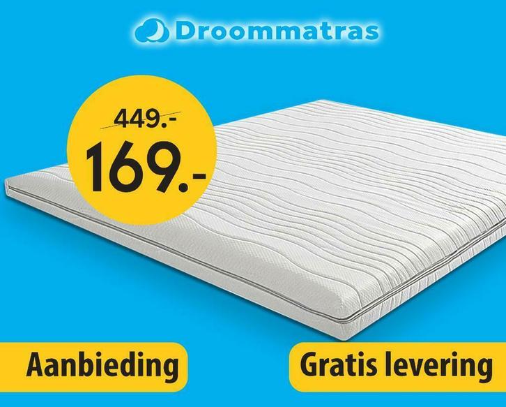 Koudschuim Topdekmatras/topper 140×210 dikte 7 cm, Huis en Inrichting, Slaapkamer | Matrassen en Bedbodems, 140 cm, 210 cm, Tweepersoons